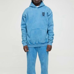 Sudaderas básicas en oferta para hombre, de primera calidad, cómodas, con diseño único, logotipo personalizado, ropa informal, con bolsillo frontal. - Product Image 2