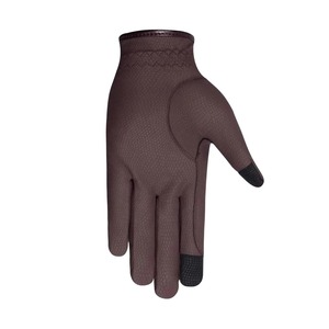 Gants d'équitation en cuir PU pour homme 2026, couleur unie, coupe classique, fermeture auto-agrippante, accessoire équestre - Product Image 5