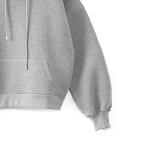 Sweat à capuche matelassé en coton/polyester de haute qualité pour homme, style hiver, col à capuche, motif uni, respirant, séchage rapide - Product Image 5