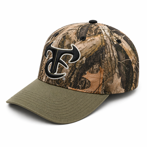 Casquette de baseball en coton de haute qualité personnalisée à 6 panneaux, style A-frame, avec logo brodé en 3D - Product Image 1