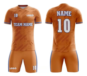 Maillots de football respirants de qualité supérieure, maillots de football à séchage rapide, maillots de football à manches courtes, respirants et à séchage rapide - Product Image 4