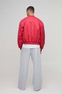 เสื้อแจ็คเก็ตบอมเบอร์ดีไซน์ใหม่ทันสมัยสำหรับผู้ชาย พร้อมกระเป๋าที่แขนเสื้อ ผลิตในปากีสถาน รับผลิตตามแบบ พร้อมโลโก้ตามสั่ง ขายส่ง - Product Image 4