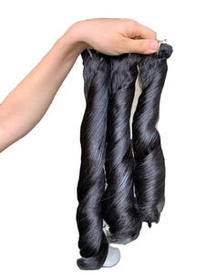 Extensiones de Cabello Humano Virgen Vietnamita Remy VNHL al por Mayor, Paquetes de Cabello Natural con Volumen, Colores Mixtos, Trama Única, Encaje HD, 100g - Product Image 2