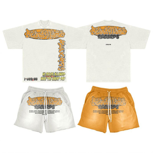 Ensemble de survêtement pour homme en molleton thermique tissé pour l'hiver, design personnalisé, deux pièces, sweat à capuche et pantalon de jogging - Product Image 1