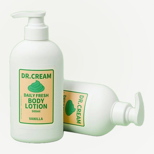 โลชั่นทาผิวหรือครีมบำรุงผิว ครีมเกาหลี K-Beauty Doctor Cream Daily Fresh Body Lotion กลิ่นวานิลลา 500 มล. 1 ชิ้น - Product Image 2
