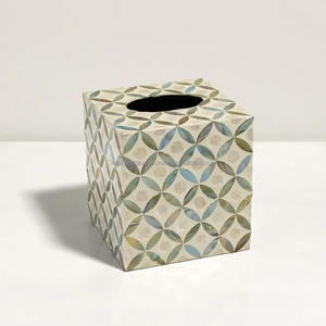 Boîte à mouchoirs rectangulaire en nacre Best-seller Conceptions OEM faites à la main personnalisées Fabriqué en Inde au meilleur prix par FWE - Product Image 5