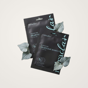 Tonique pour le visage Miraclair Korean Heartleaf Madeca Blemish Pad, paquet de 2 feuilles, fabriqué en Corée, extrait botanique blanc - Product Image 6