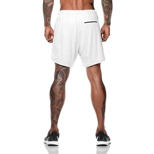 High Quality Breathable Eco Friendly Best <b>Men's</b> <b>White</b> Quick Dry <b>Shorts</b> With Pockets Drawstring Waist Casual Sport <b>Short</b> - Product Image 4