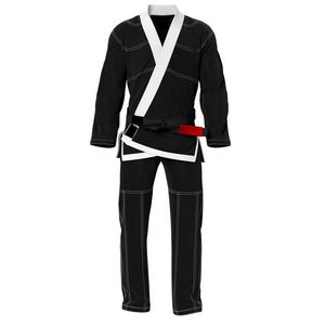 Uniforme Profesional de Jiu Jitsu Brasileño BJJ, Poliéster/Algodón, Transpirable, Duradero, Corte Holgado, Kimono de Competición para Artes Marciales - Product Image 1