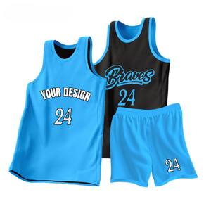 Venta al por Mayor de Camisetas de Baloncesto Reversibles para Hombre, Personalizadas, 100% Poliéster, de Secado Rápido y Transpirables - Product Image 2