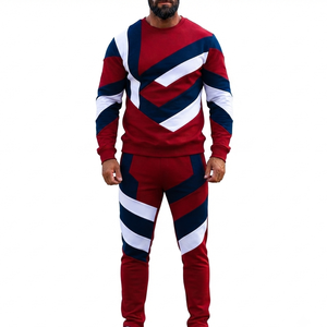 Mens Crew Neck Tracksuit Bulk Wholesale Custom Sportswear Manufacturer Mens Crew Neck Tracksuit Soft Warm Fabric Everyday Wear - Product Image 5