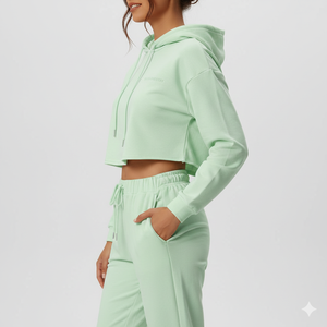 Ranzia Industry, Proveedor de Conjuntos de Sudadera con Cremallera y Pantalones Deportivos de Tela Sostenible con Pedrería, Fabricante Personalizado de Pedrería - Product Image 3