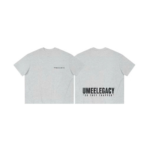 Camiseta de Algodón Grueso de 250 g/m² para Hombre, Manga Corta, Cuello Redondo, Corte Regular, Tejido de Punto, Secado Rápido, Antiarrugas, Estilo Vintage - Product Image 4