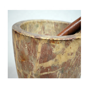 Mortier et pilon en marbre en six tailles différentes Outils personnalisés pour herbes et épices - Product Image 5