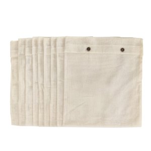 Funda Protectora para Ropa Hecha a Mano de Algodón de Alta Calidad, Ecológica, a Prueba de Polvo, Organizador de Almacenamiento Transpirable de 16x14 Pulgadas - Product Image 5