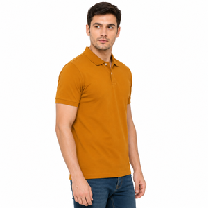 Camisa polo de hombre a la moda con diseño moderno, tela suave, fácil de llevar, perfecta para ropa urbana y conjuntos diarios, elegante y moderna. - Product Image 2