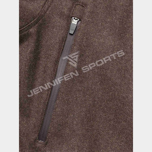 Veste de chasse pour homme en laine 100% de haute qualité, respirante, multi-poches, décontractée, à manches longues, pour l'hiver - Product Image 2