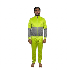 Chándal Deportivo para Hombre de Alta Calidad, 100% Poliéster, Transpirable, con Logotipo Personalizado, Ropa Deportiva de Otoño, OEM - Product Image 1