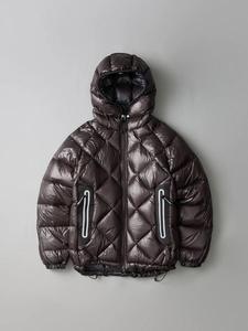 OEM Wholesale Customization Diamond Down Hoodie Functional Outdoor Ultra-<b>Light</b> Down <b>Jacket</b> - Product Image 4