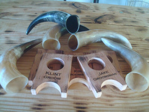 แก้วดื่มลายฮอร์นสำหรับงานแต่งงานที่บ้านจากอินเดียปลอดภัยสำหรับใส่อาหาร - Product Image 2