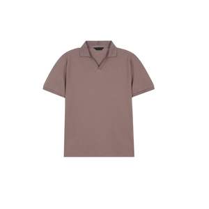 Camiseta Polo Personalizada con Logotipo para Hombre, Cuello en V, Algodón, Verano, Casual, Manga Corta, Lisa, OEM, Venta al Por Mayor - Product Image 1