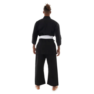 Uniformes de Karate Duraderos al por Mayor, Personalizados con Logotipo, Diseño 2026, Servicio OEM, Unisex, Spandex/Poliéster, Secado Rápido - Product Image 3