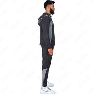 Plus Size Zip-up Baggy Custom <b>Men</b> 2 Piece Set Zip Up Vintage Windbreaker <b>Tracksuit</b> Nylon Windbreaker <b>Shorts</b> <b>Men's</b> Custom - Product Image 2