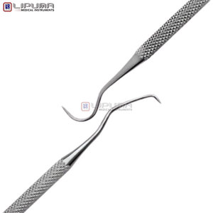 Kit de Prophylaxie Dentaire Basique 6 Pièces pour Nettoyage des Dents Vétérinaire, Ensemble d'Instruments Manuels en Acier Inoxydable pour Animaux Domestiques à Usage Médical - Product Image 6