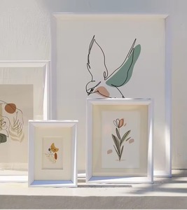 Cadre photo en bois fait main pour la décoration intérieure, cadre rustique en bois pour affichage de photos, taille personnalisée, pour la maison, le bureau, la chambre - Product Image 4