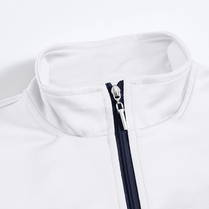 Ensemble de survêtement 2 pièces pour homme, blanc et bleu marine, sweat-shirt à capuche et pantalon de survêtement, survêtement décontracté uni - Product Image 2