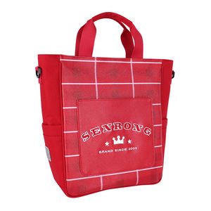 Mochila Infantil Unisex Impermeable de Tela Oxford Estilo Británico, Linda y Vibrante, con Diseño de Dibujos Animados, Color Rojo - Product Image 1