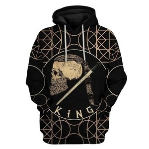 Últimas Novedades en Sudaderas con Capucha 2026: Serie Vikinga de Moda, Diseño Superior con Estampado Digital 3D para Cosplay Vikingo - Product Image 4
