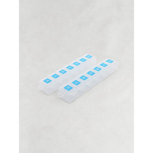 2 <b>Bottles</b> for One Week <b>Pill</b> Storage Cases - Product Image 1
