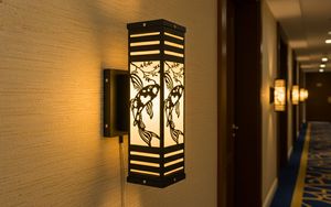 100 lm/W Wall light Viet Nam CM Decor steel/inox Living Room / Bedroom / Hallway Square / Rectangular 3500K (Warm White) <b>Touch</b> - Product Image 2