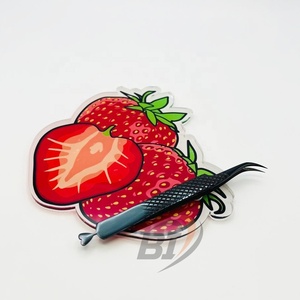 แหนบต่อขนตาแบบโค้งพลาสม่าสีดำปากคีบเพชรแบบยั่งยืนปรับแต่งโลโก้ได้ตามต้องการ - Product Image 6