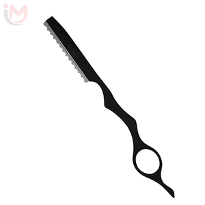 Professional Stainless Steel <b>Single</b> <b>Blade</b> <b>Razor</b> Barber Shop Hair Shaper Plastic - Product Image 1