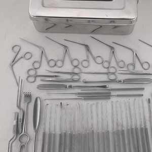 Juego de 60 Piezas para Timpanoplastia, Acero Inoxidable de Primera Calidad, Manual, Reutilizable, Kit de Herramientas Quirúrgicas para Microcirugía de Oído, Dentavex Clase I CE - Product Image 4