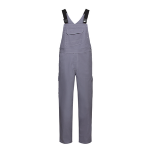 Overol de Trabajo Impermeable Unisex JNA GROUP, Color Gris, de Algodón, con Certificación CE, a Prueba de Polvo, con Correas Ajustables y Múltiples Bolsillos - Product Image 1