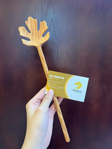 Handmade Salad Wooden <b>Spoon</b> Natural Wood Salad Wooden <b>Spoon</b> Leaf Shape Eco Friendly Wooden <b>Spoon</b> For Salad Vietnam Supplier 2026 - Product Image 3
