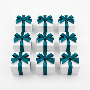 6mm Teal Dark Turquoise Single Face Satin <b>Ribbon</b> Wholesale 20 Rolls x 8 Meter for Beach <b>Weddings</b> Favor Tags Coastal Crafts Bulk - Product Image 5