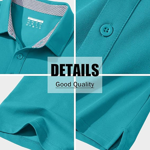 Camiseta Polo Deportiva Personalizada para Hombre, de Secado Rápido, para Golf, de Poliéster y Elastano, Ropa Deportiva de Alto Rendimiento, Fabricante - Product Image 6