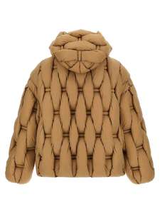 Veste d'hiver matelassée à capuche pour homme Prodigous International, coupe-vent, décontractée, fermeture éclair, couleur unie, coupe ample, grande taille, épaisse - Product Image 2