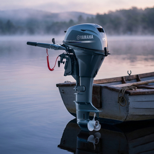 Moteur hors-bord Yamaha 15 CV 4 temps à arbre court ou long pour bateau ponton, avec démarrage électrique - Vente en gros - Product Image 6
