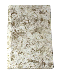 Metallic Gold Color Marble On Cream Color Sheet With Hardcover Handmade Recycled Cotton Paper Travel <b>Notebook</b> - Product Image 1