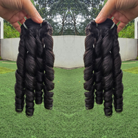 Extensions de Cheveux Bouclés de Luxe Beauty Hair Love Fumi, Double Trame, 100% Cheveux Vierges Remy Indonésiens, Résistantes à la Chute