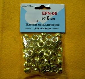 DK-1003PH 4mm x 100 piezas Ojales |   Ojales y Anillas para Reparar Lona, Ropa y Cuero - Product Image 3