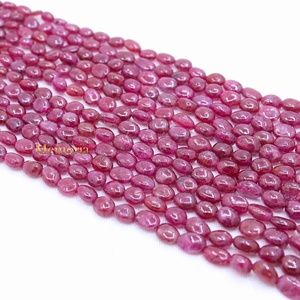 Luxury 6 Layered Natural <b>Ruby</b> Red Cabochon Beads GIA Certified 866CT Spiritual Necklace Women Handmade Fashion Jewelry - Product Image 4