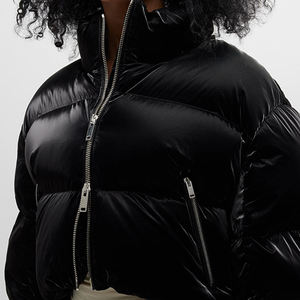 Vestes matelassées respirantes pour femmes, vêtements d'hiver, vestes matelassées zippées pour femmes - Product Image 6