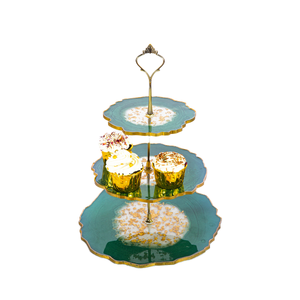 Support à gâteau en résine écologique personnalisable, compatible lave-vaisselle, pour gâteaux d'anniversaire, desserts de mariage, présentation de table de fête, pâtisserie à domicile - Product Image 1