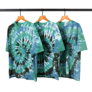 Camiseta Oversize para Hombre con Diseño Tie Dye Personalizado, Última Moda 2026, Nueva Llegada, Estampado Bleach Wash, Venta al Por Mayor - Product Image 3